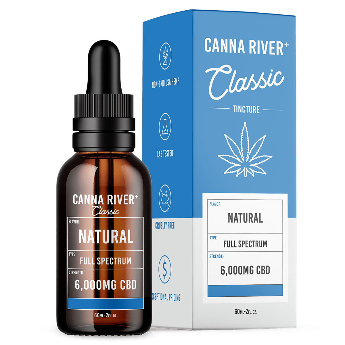 Canna River CBD Classic Tincture Best Sales Price - Tincture Oil