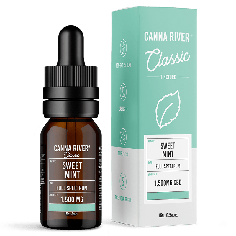 Canna River CBD Classic Tincture Best Sales Price - Tincture Oil