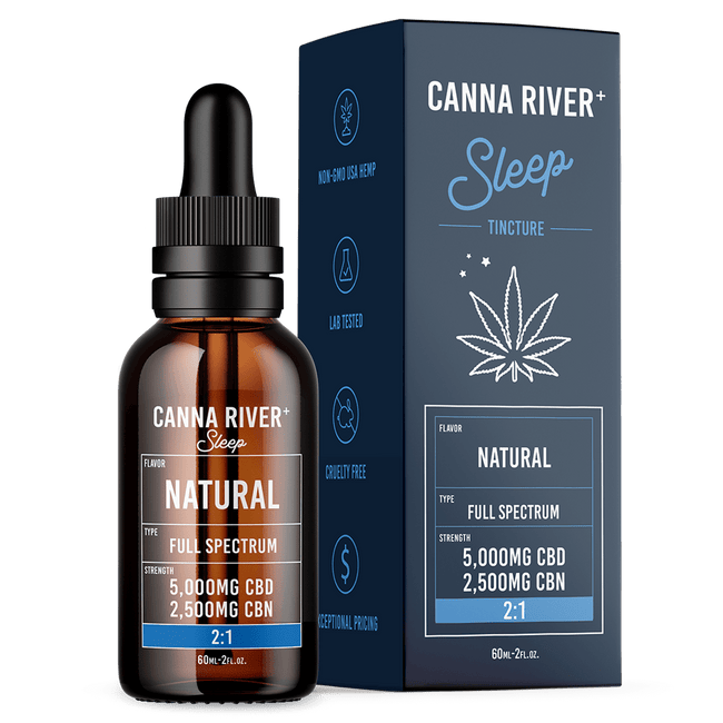 Canna River CBD Sleep Tincture Best Sales Price - Tincture Oil