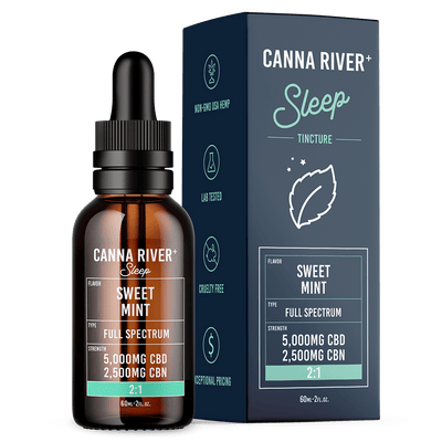 Canna River CBD Sleep Tincture Best Sales Price - Tincture Oil