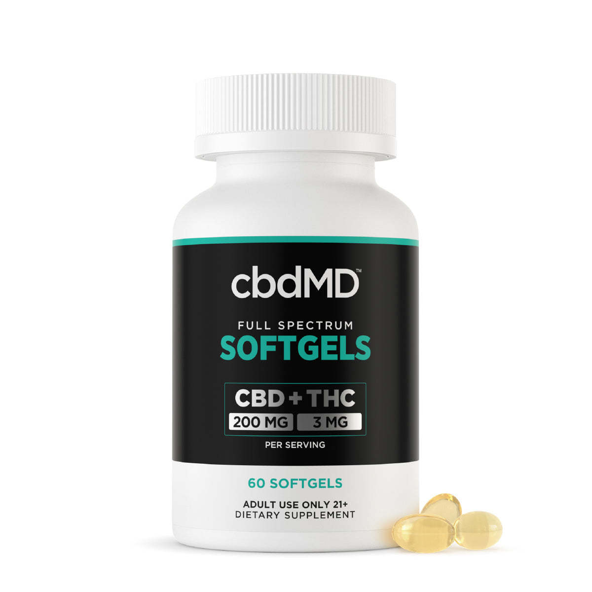 cbdMD Full Spectrum CBD Softgels