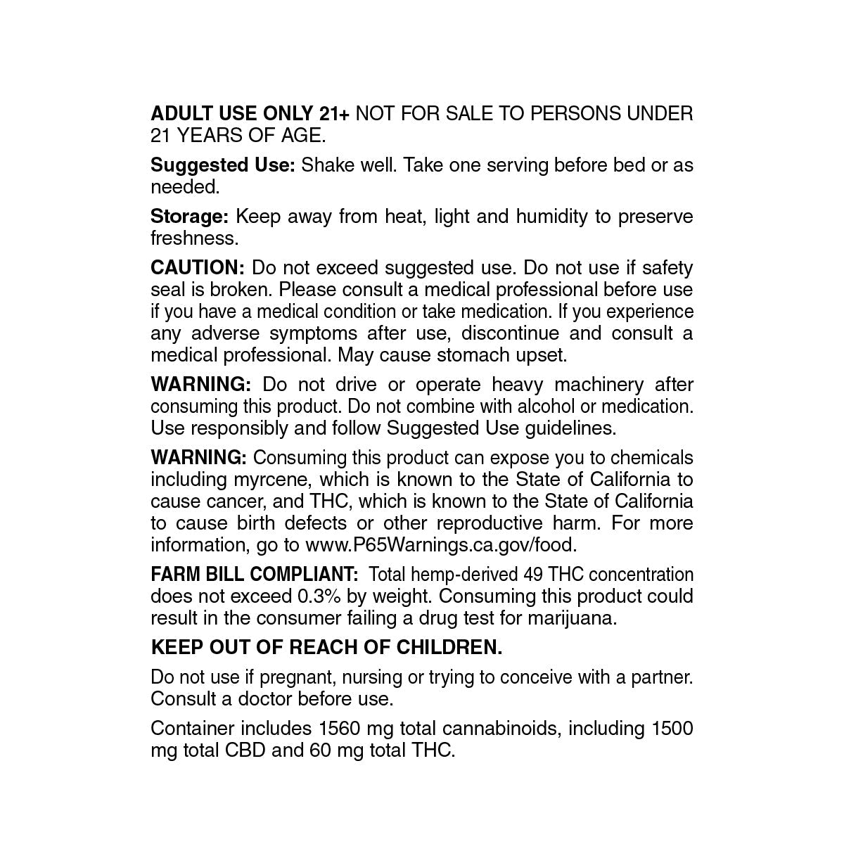 cbdMD Full Spectrum CBD Sleep Tincture