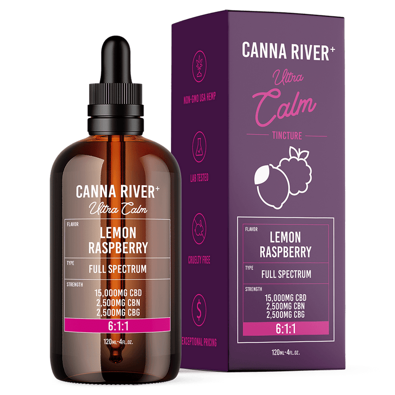 Canna River CBD Ultra Calm Tincture Best Sales Price - Tincture Oil