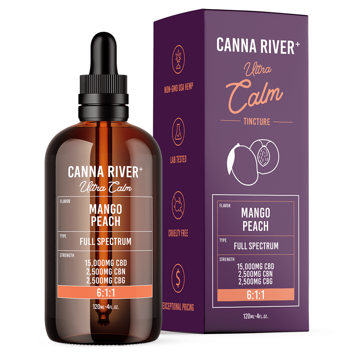 Canna River CBD Ultra Calm Tincture Best Sales Price - Tincture Oil