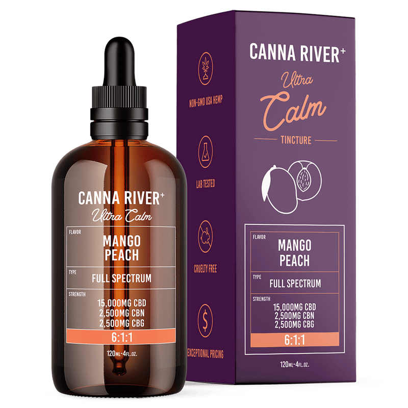 Canna River CBD Ultra Calm Tincture Best Sales Price - Tincture Oil