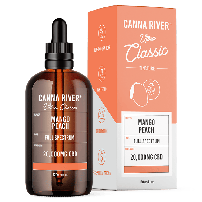 Canna River CBD Ultra Classic Tincture Best Sales Price - Tincture Oil