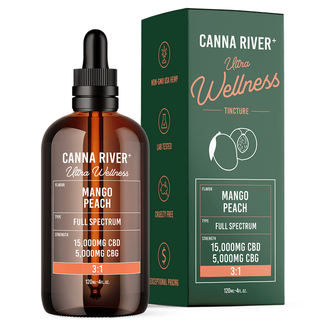 Canna River CBD Ultra Wellness Tincture Best Sales Price - Tincture Oil