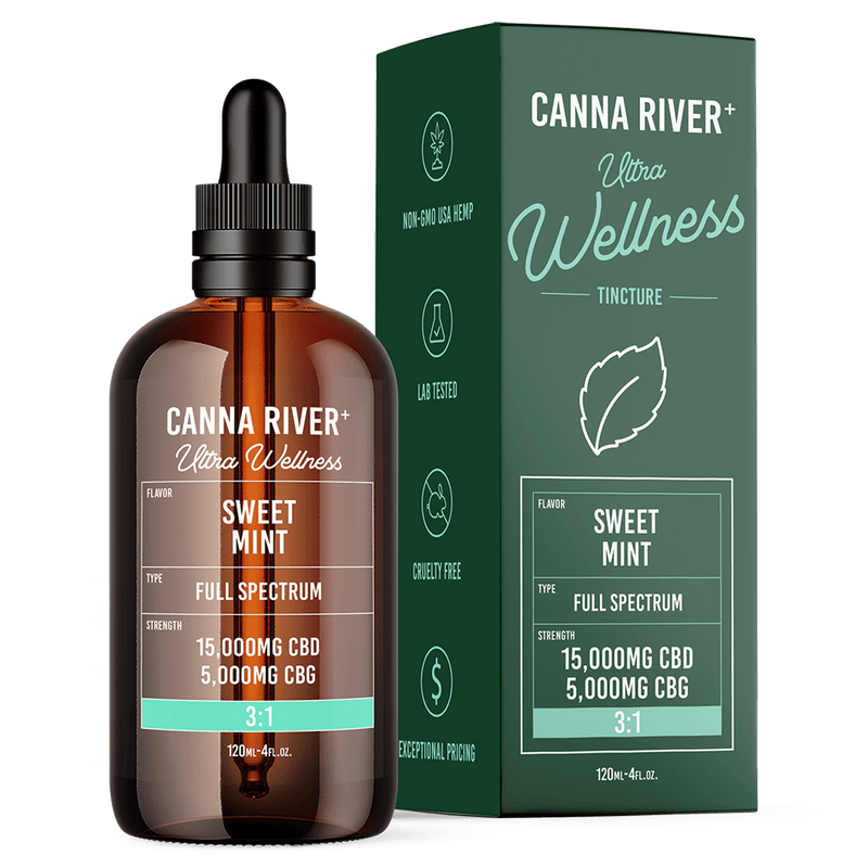 Canna River CBD Ultra Wellness Tincture Best Sales Price - Tincture Oil