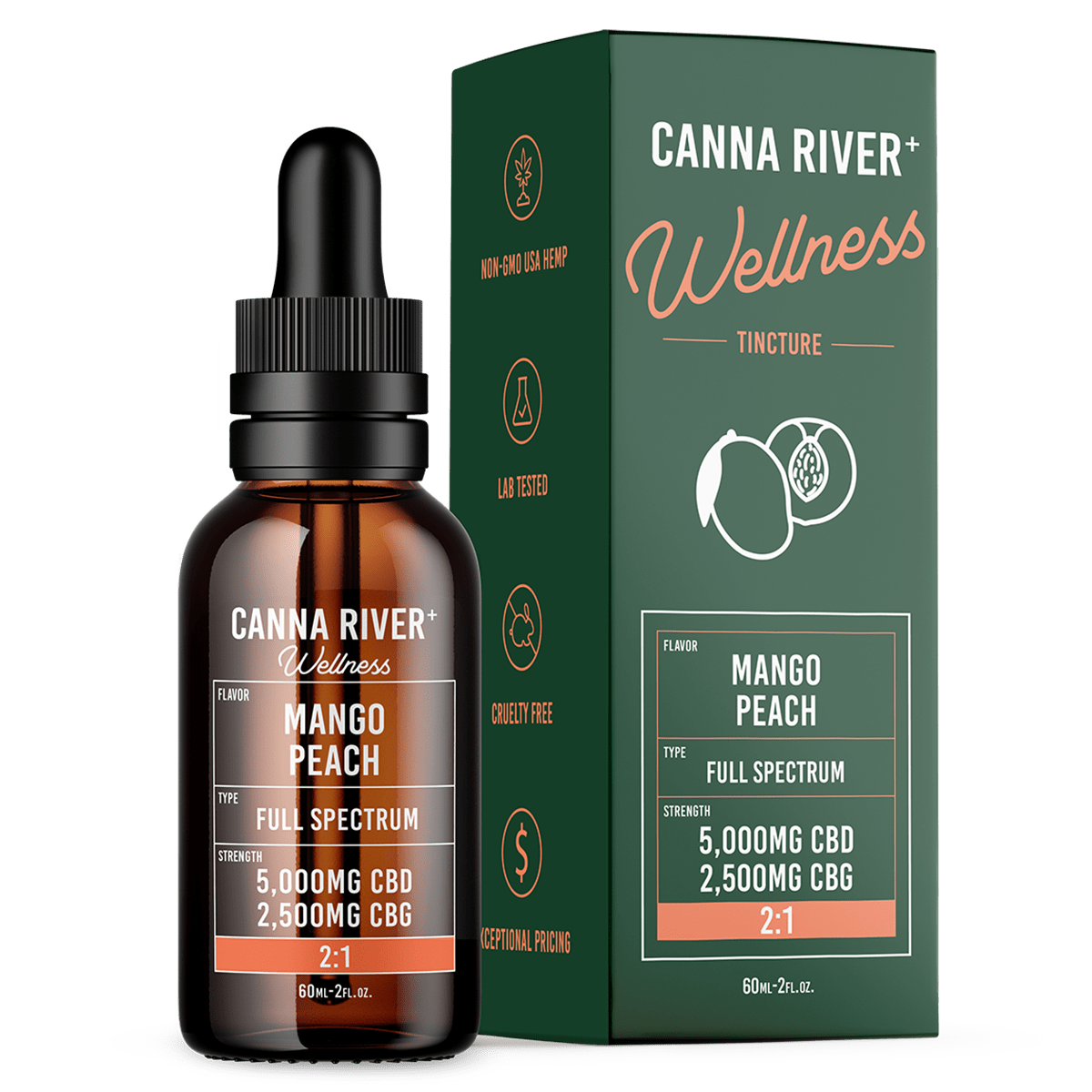 Canna River CBD Wellness Tincture Best Sales Price - Tincture Oil