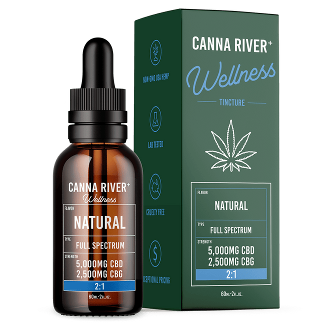 Canna River CBD Wellness Tincture Best Sales Price - Tincture Oil