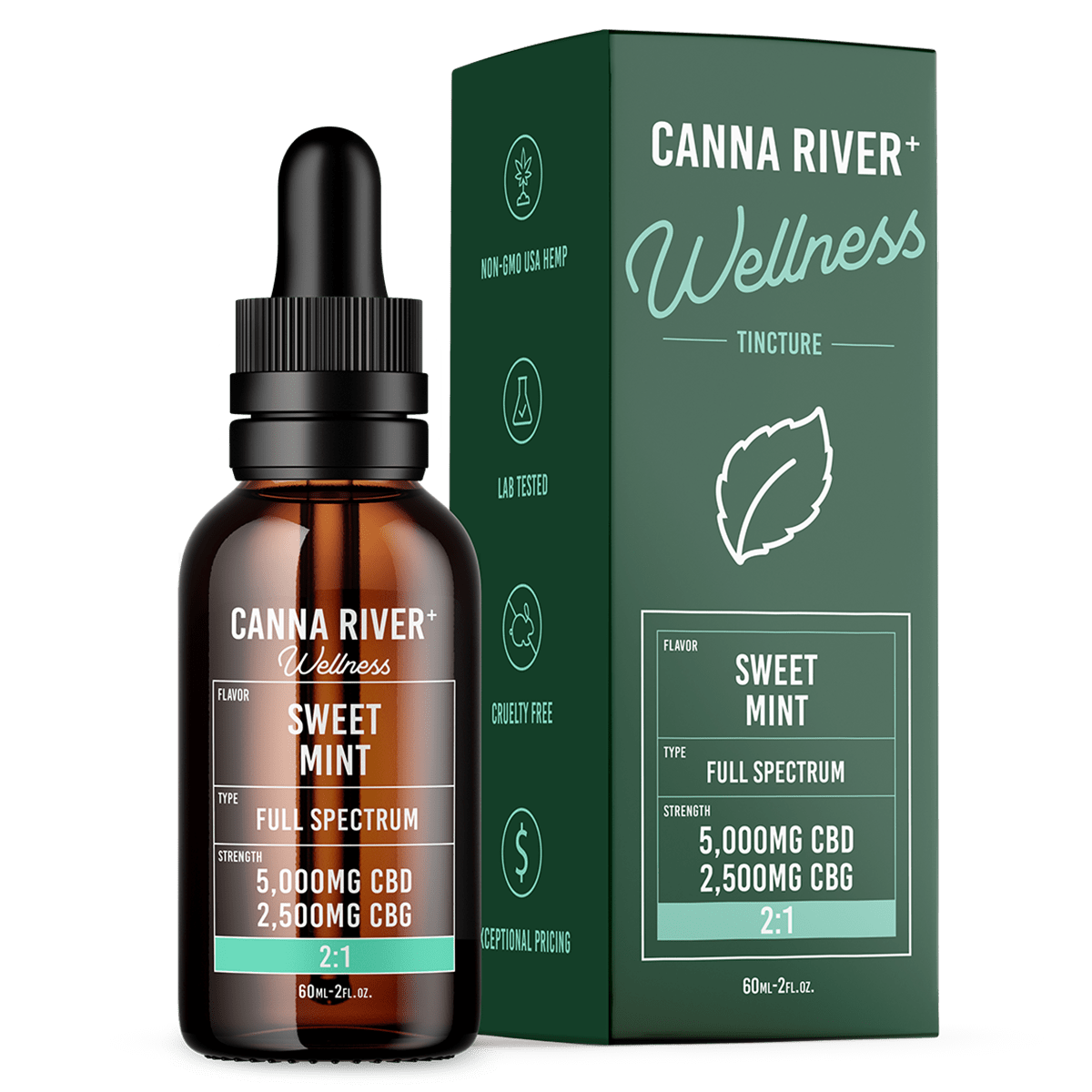 Canna River CBD Wellness Tincture Best Sales Price - Tincture Oil