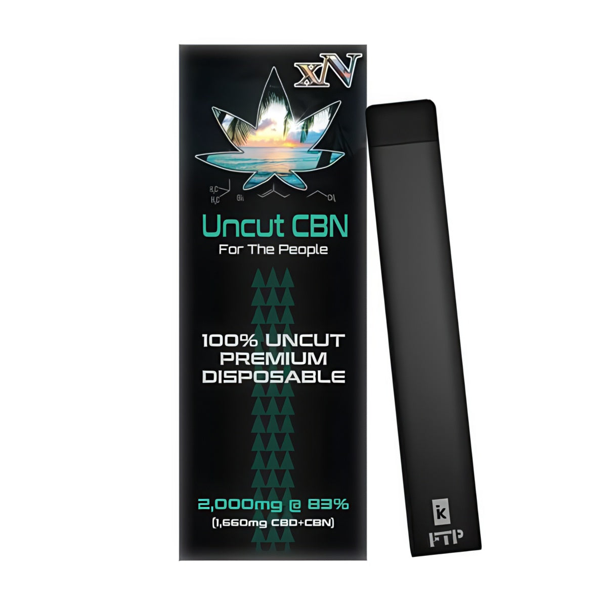 CBD & CBN Disposable Vape Pen - 1,000MG @ 83% | xN