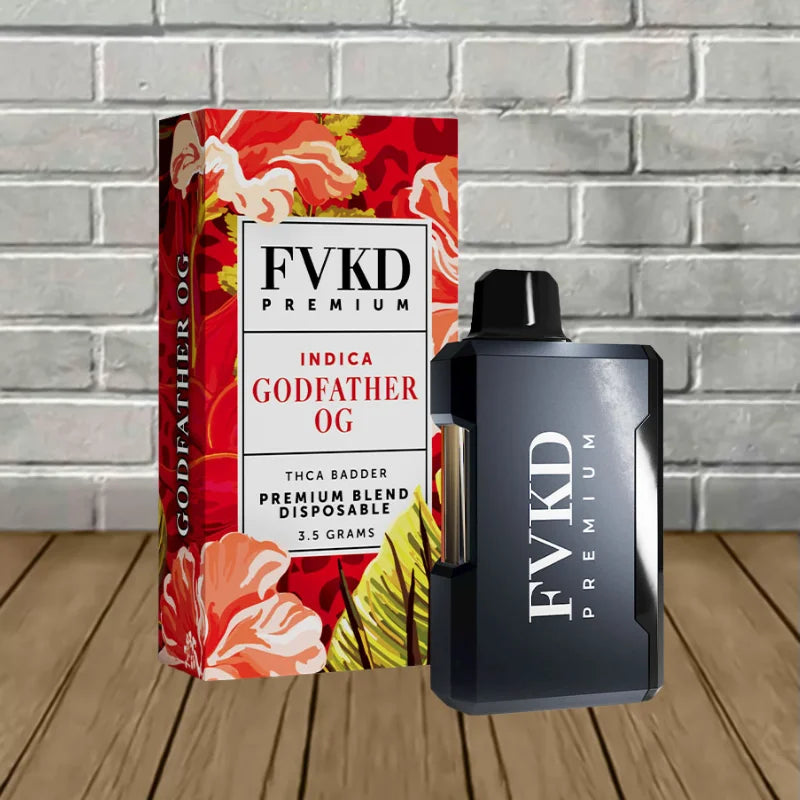 FVKD Premium THCa Badder 3.5g Disposable
