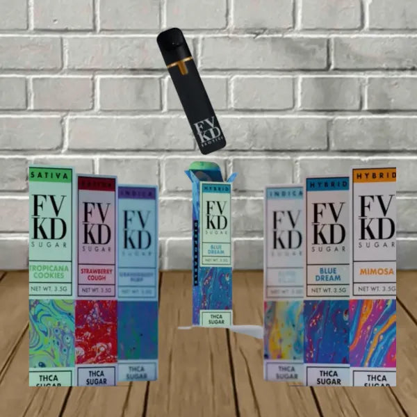 FVKD Exotics THCa Sugar Disposable Vape 3.5g – TenVape