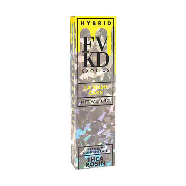 LA Kush Cake FVKD Exotics THC-A Rosin Disposable 3.5G