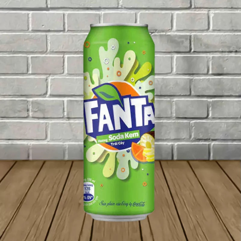 Exotic Fanta Flavored Cans