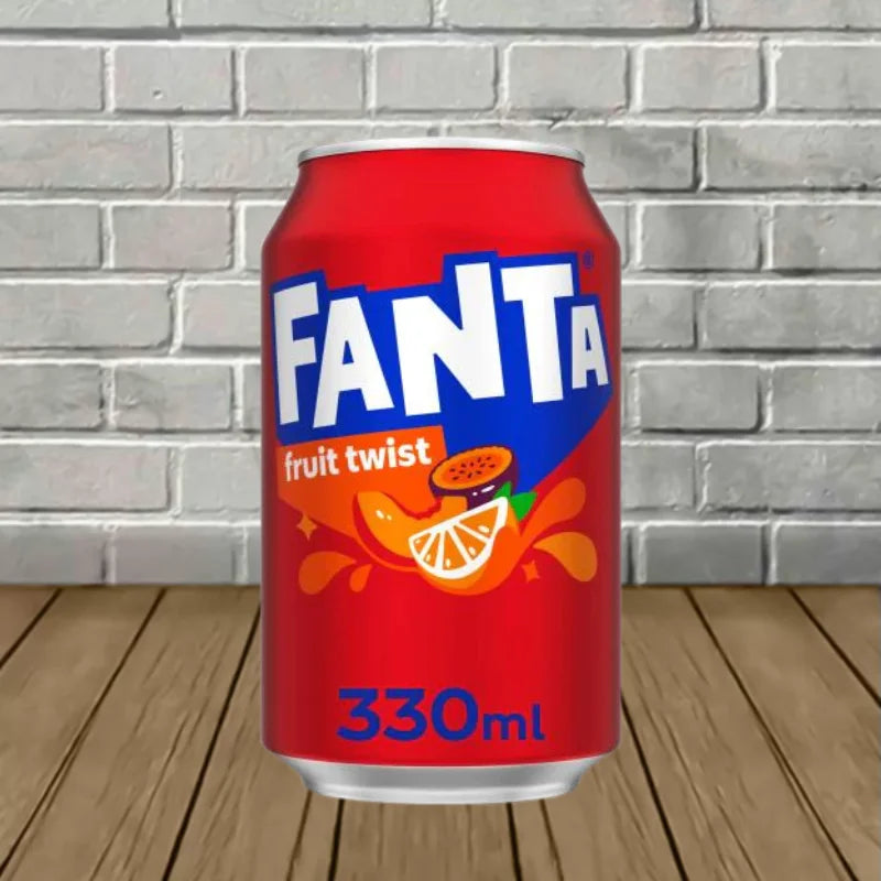 Exotic Fanta Flavored Cans