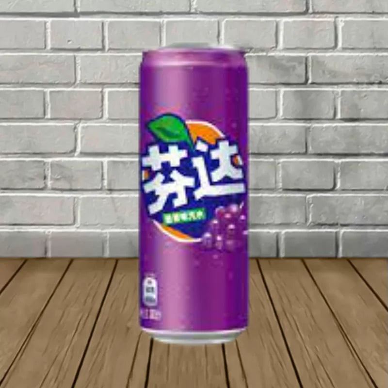 Exotic Fanta Flavored Cans