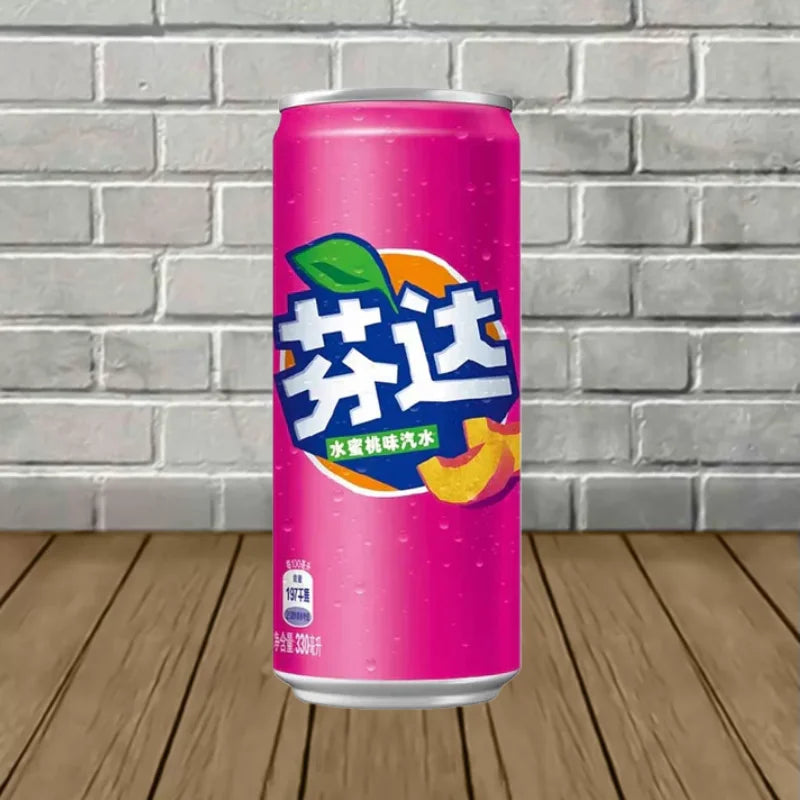 Exotic Fanta Flavored Cans