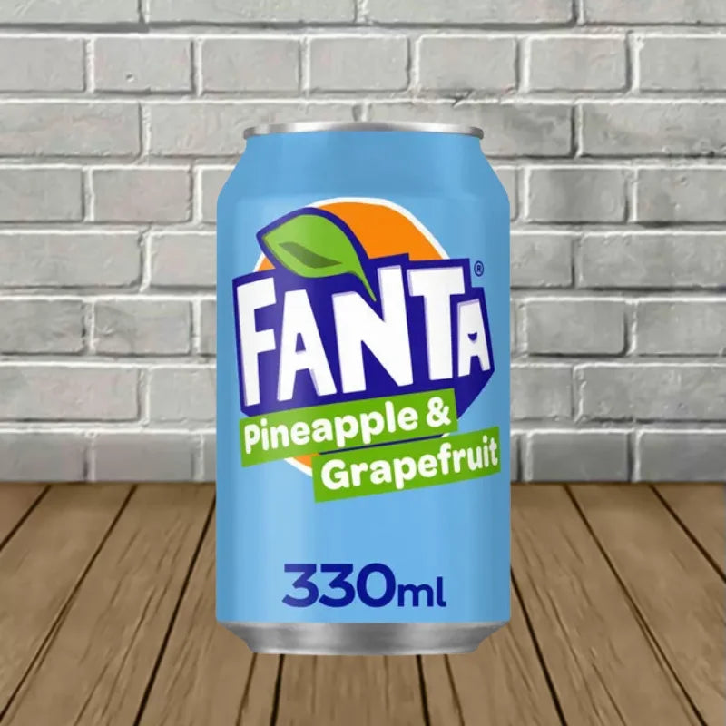 Exotic Fanta Flavored Cans