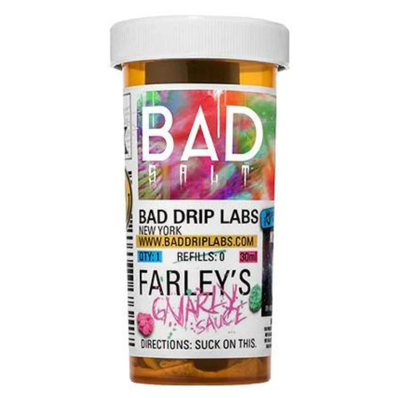 Farley's Gnarly Sauce by Bad Drip Salts - 30ml Best Sales Price - eJuice