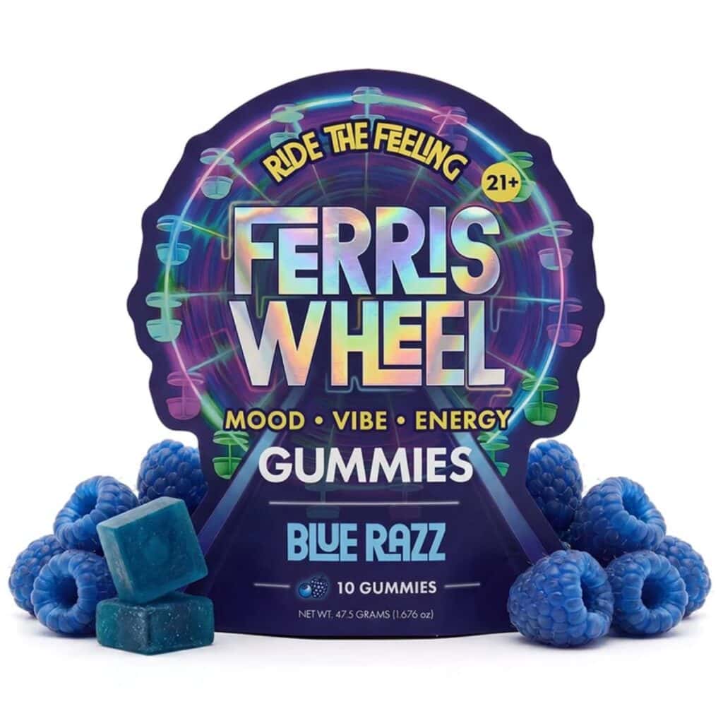 Ferris Wheel Kanna Mood Gummies 10pc Best Sales Price - Gummies