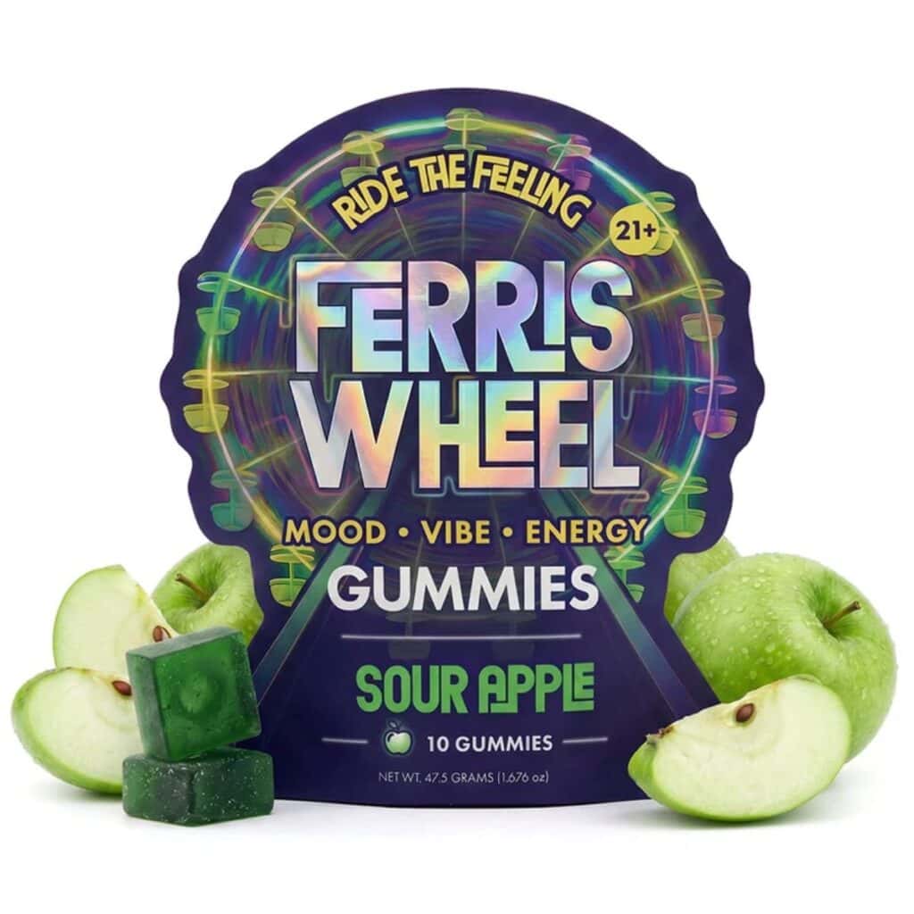 Ferris Wheel Kanna Mood Gummies 10pc Best Sales Price - Gummies