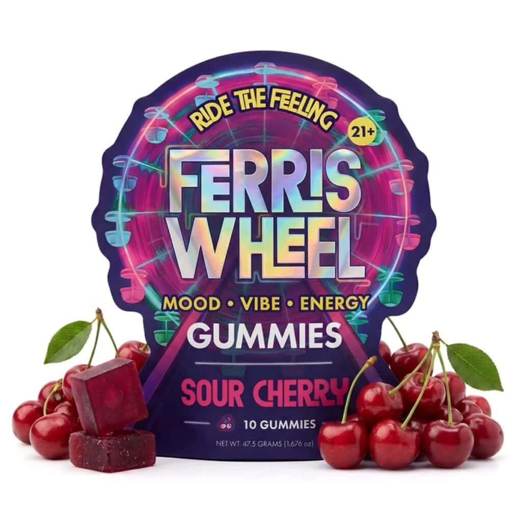 Ferris Wheel Kanna Mood Gummies 10pc Best Sales Price - Gummies