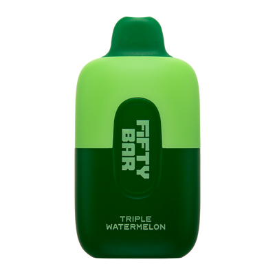 Triple Watermelon Fifty Bar Best Sales Price - Disposables