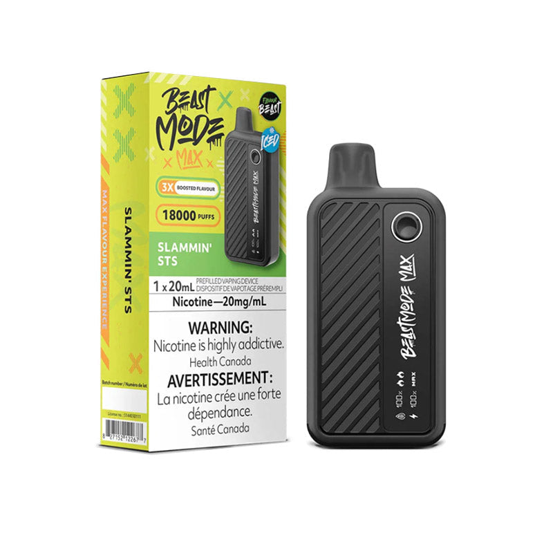 Slamming's Sts Flavour Beast Mode Max 18K Disposable Vape