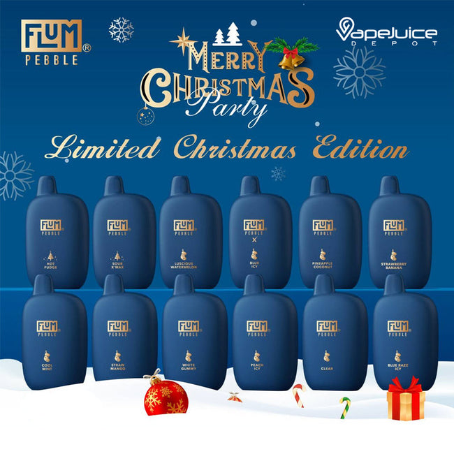 Flum Pebble 6000 Limited Christmas Edition Best Sales Price - Disposables