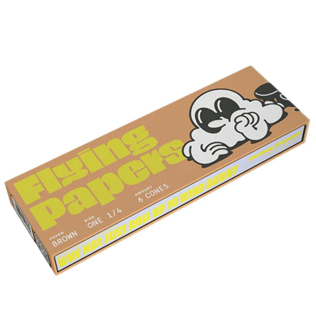 Flying Cones 1-1/4 Size Paper Cones 6pc