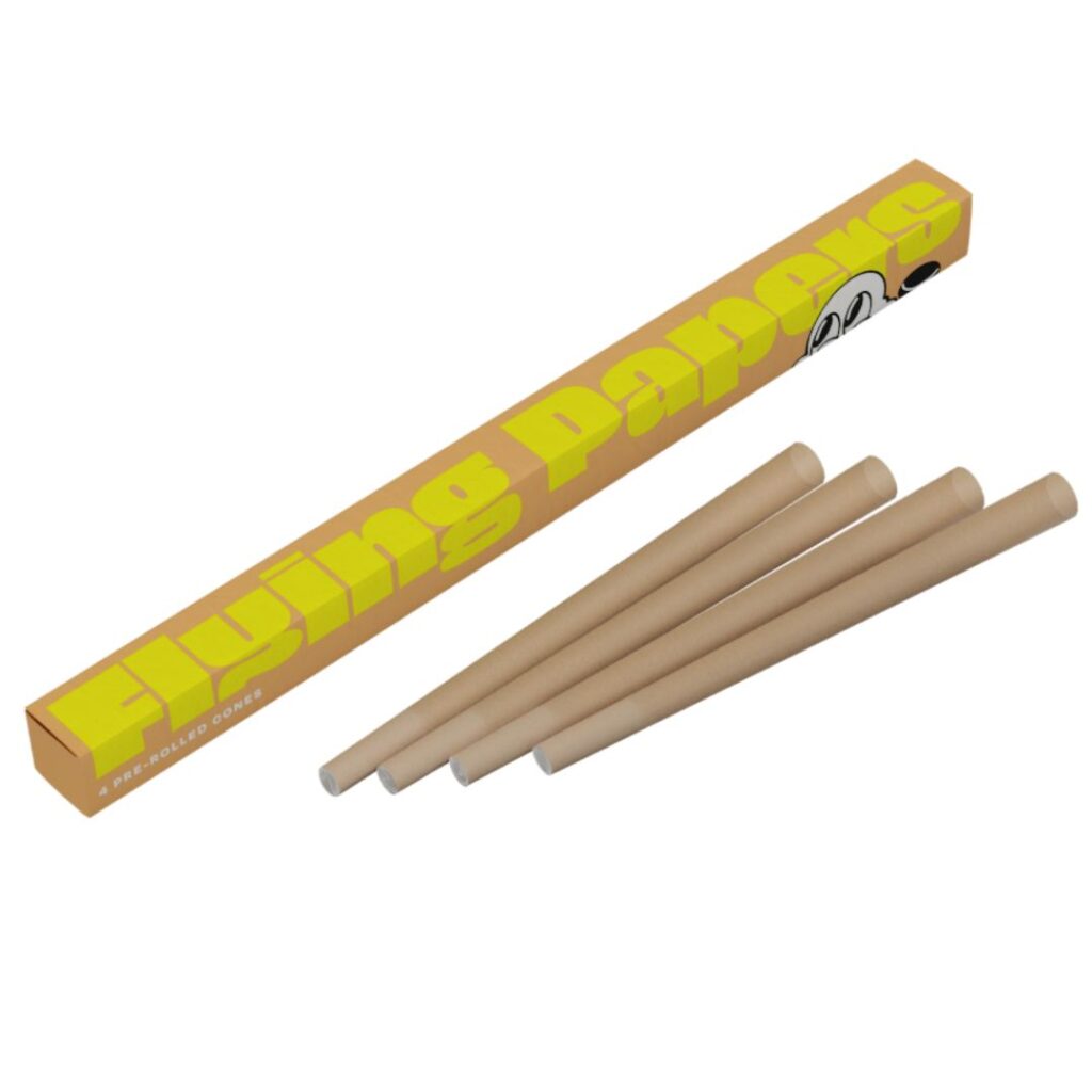 Flying Cones King Size Paper Cones 4pc