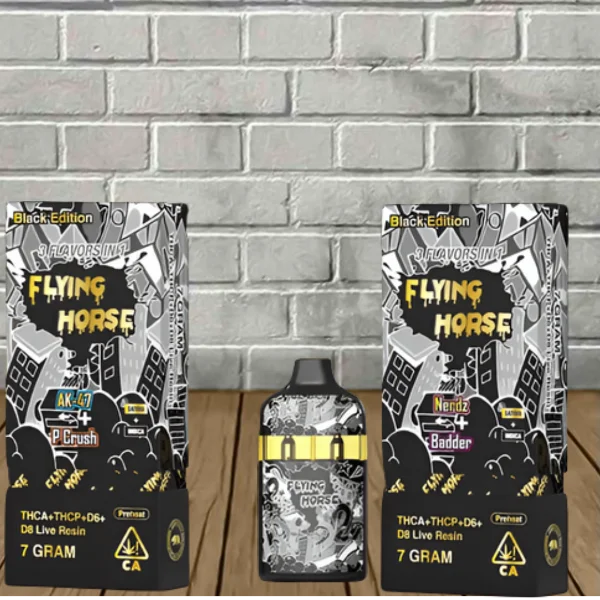 Flying Horse Stoner Blend Black Edition 7g Best Sales Price - Vape Pens