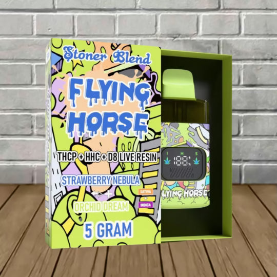 Flying Horse Stoner Blend THCp + HHC + D8 Disposable Vape – 5g