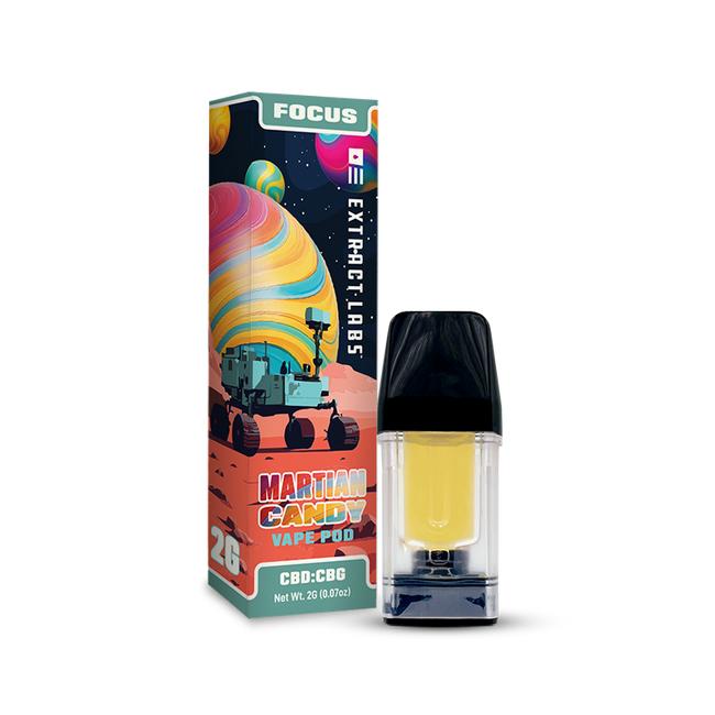 CBD Focus Pod | Martian Candy | Indica