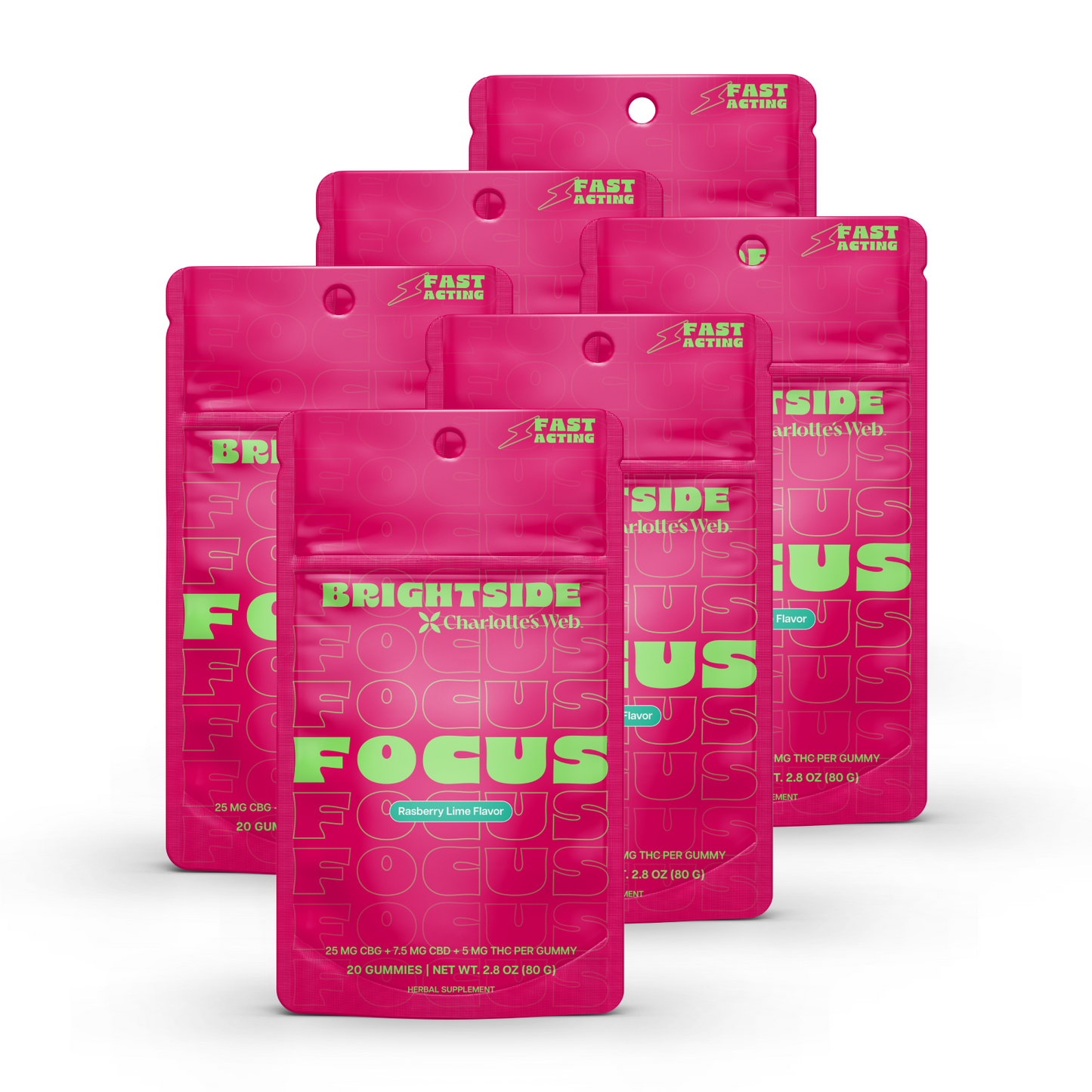 Charlotte's Web Focus THC Gummies Bundle