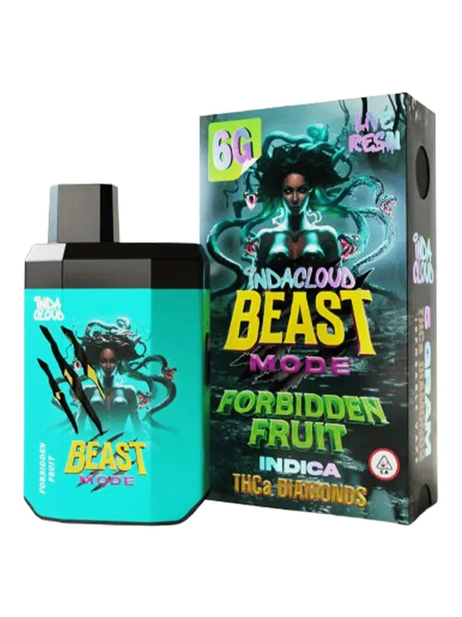 Forbidden Fruit IndaCloud Beast Mode THCA Live Resin Diamonds Disposable 6G