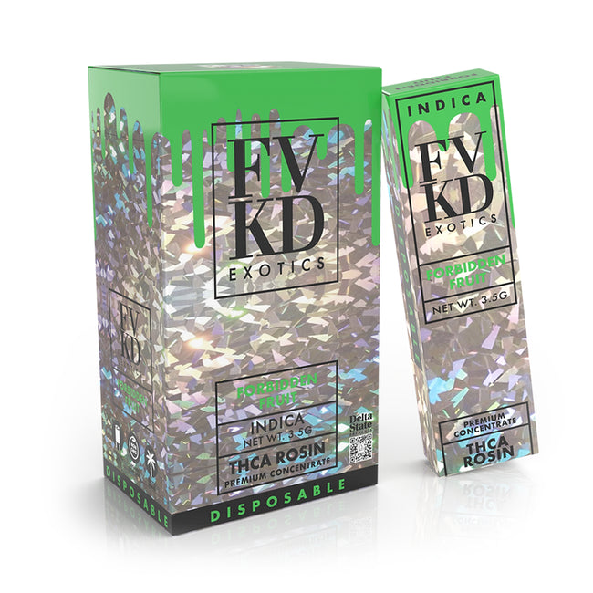 Forbidden Fruit FVKD Exotics THC-A Rosin Disposable 3.5G Best Sales Price - Vape Pens