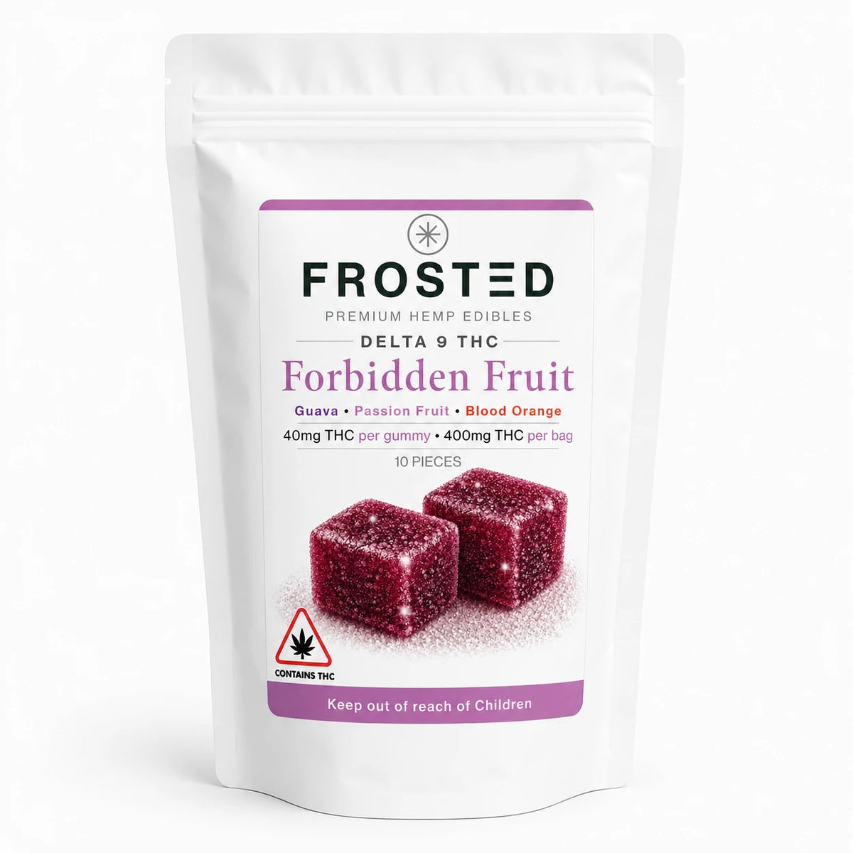 Frosted Delta 9 Gummies – 400MG (Limited Stock)