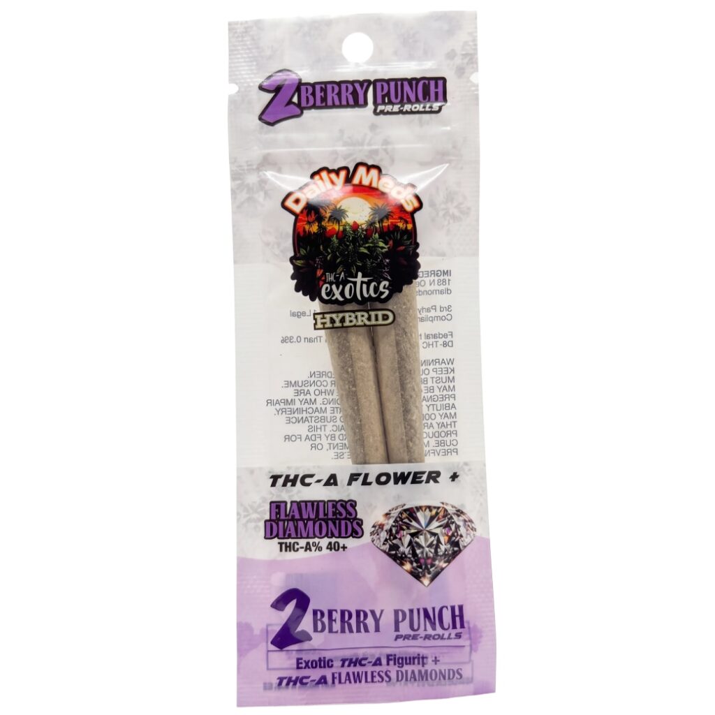 Dailymeds Exotics THCa Infused Prerolls 2g BULK DEAL Best Sales Price - Pre Rolls