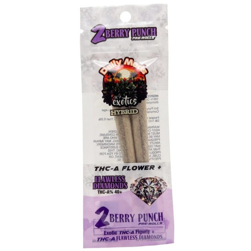 Dailymeds Exotics THCa Infused Prerolls 2g BULK DEAL Best Sales Price - Pre Rolls