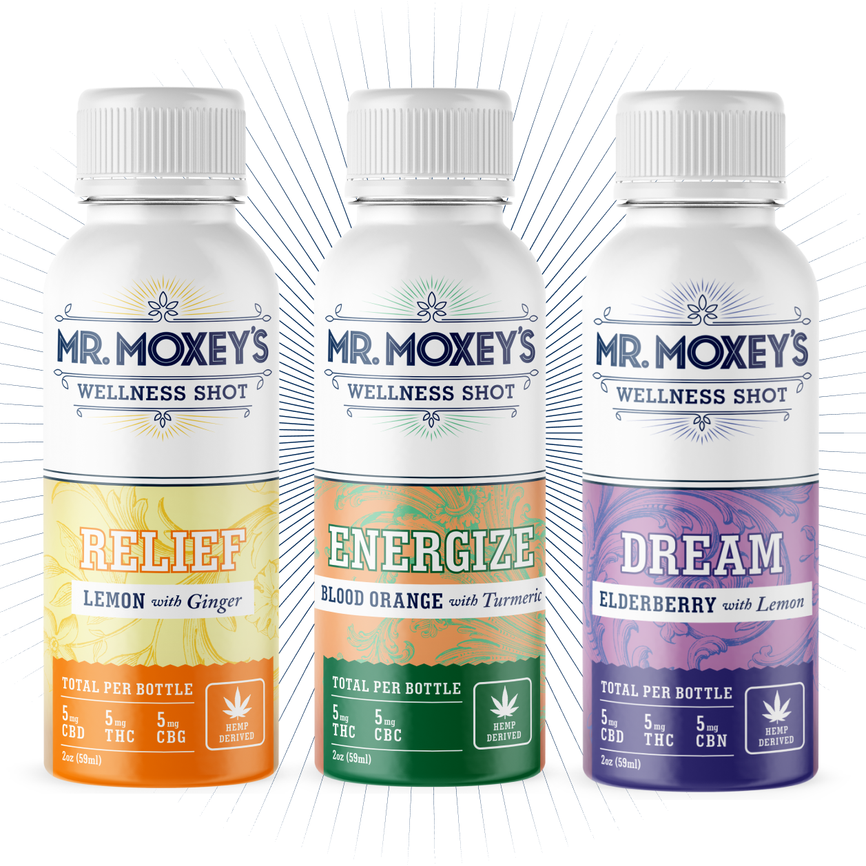 Mr. Moxey's Wellness Shot Sample Pack (6 Pack)