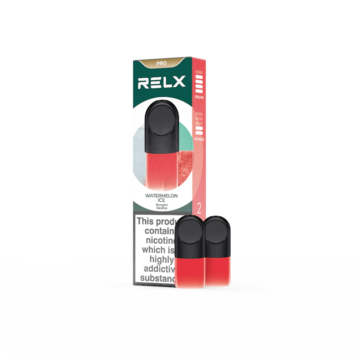 Fresh Red Relx Pods