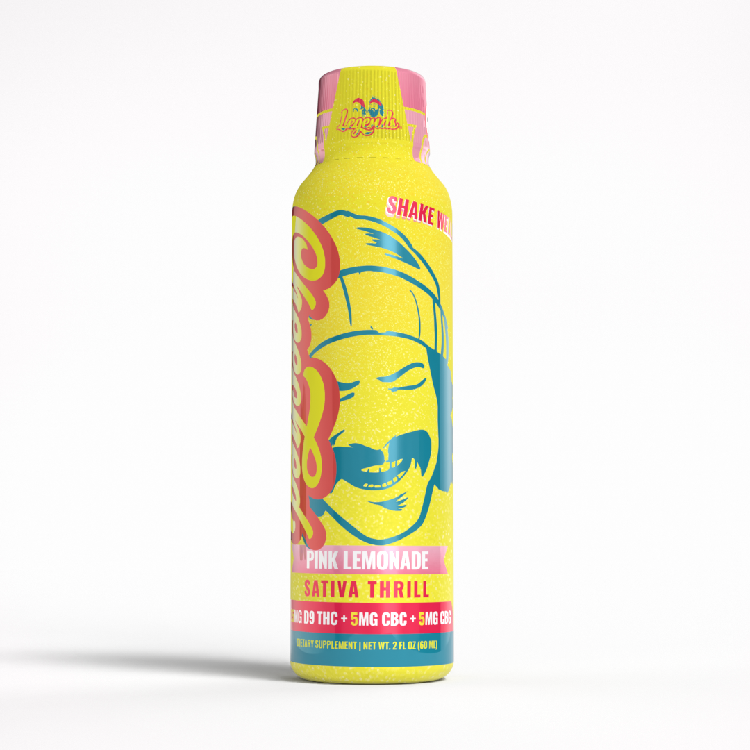 Legends Sativa Shot - Pink Lemonade (300 mg THC)