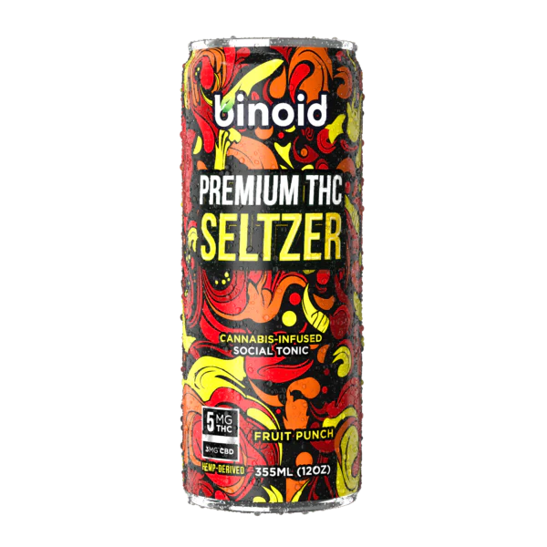 Binoid | THC + CBD Good Vibes Seltzers 320mg - 4ct Pack