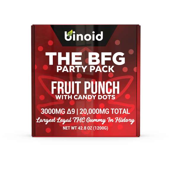 Binoid THE BFG W/ CANDY DOTS Delta 9 THC Gummy 20,000mg