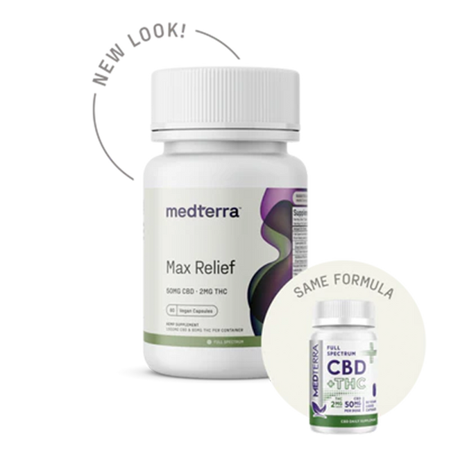 Full Spectrum CBD + Delta 9 THC Capsules – Medterra