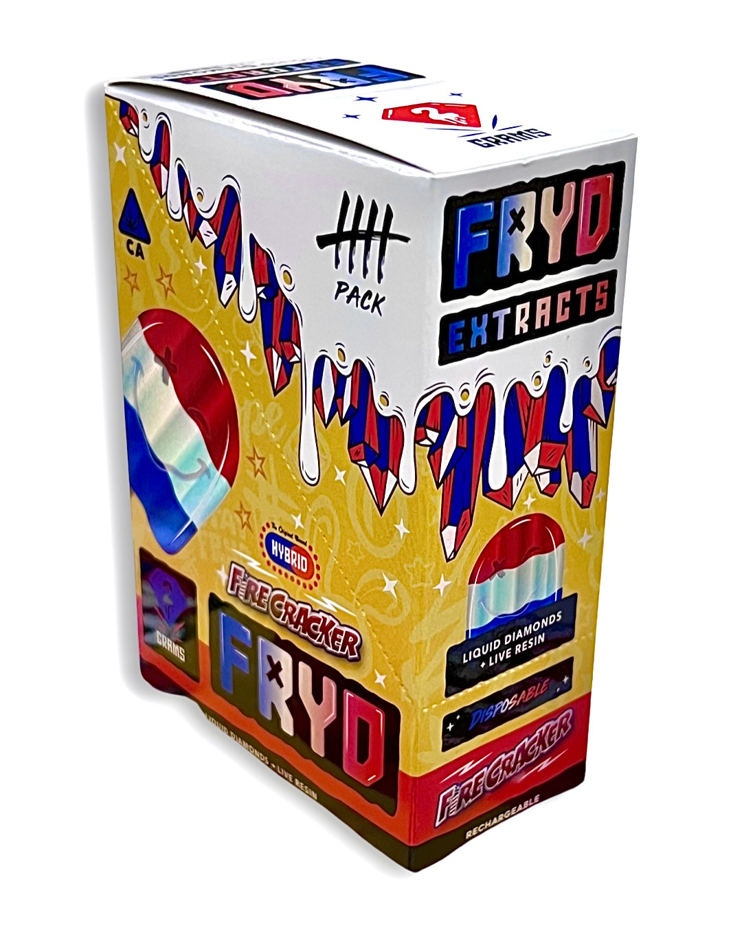 FRYD Extracts V1 - Live Resin THC-P Device - 2g Disposable