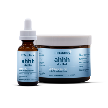 CBDistillery Full Spectrum Favorites – 30mg Full Spectrum CBD Gummies & 1000mg Full Spectrum CBD Oil Tincture